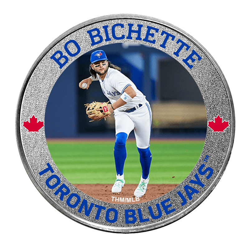 Buy 1 oz Toronto Blue Jays Silver Colourized Player Round